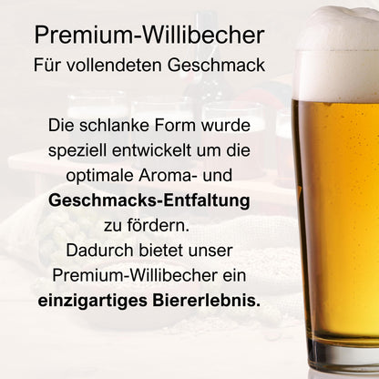 Van Well Willibecher 0,3 l 24er Set, geeicht, spülmaschinengeeignet