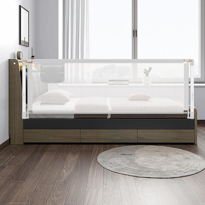 YIKANWEN Bettschutzgitter einziehbar Kinder 200cm - 1 Stück