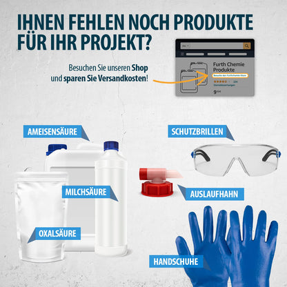 Oxalsäure Dihydrat Pulver 99,6% – Grossgebinde 25 kg