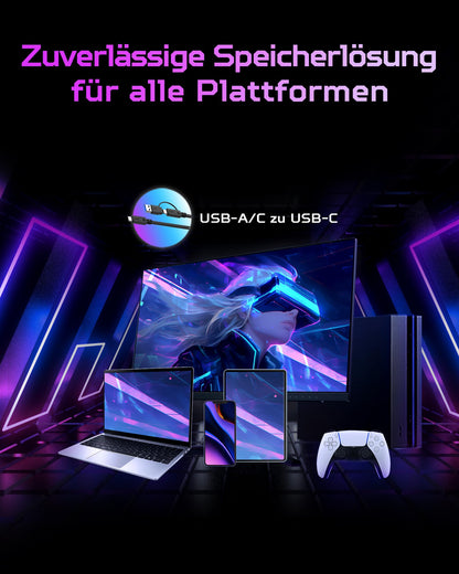 Acer Predator GP30 Externe SSD 2TB RGB USB 3.2 Gen2x2