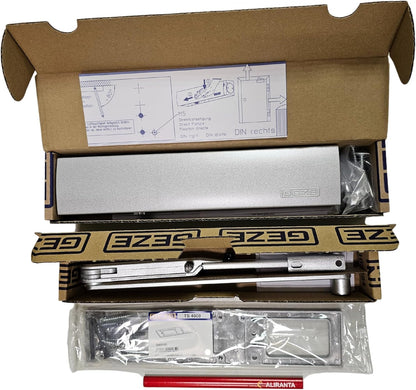 GEZE TS 2000 V BC Gestängetürschliesser 1-flügelig – Silber