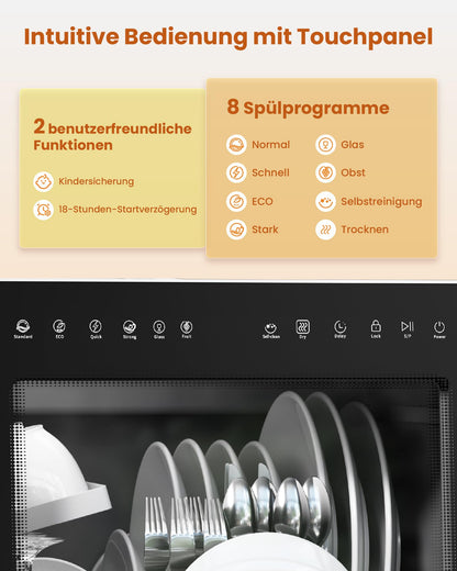 HAVA 2025 NEUE Tischgeschirrspüler - Wasserenthärter