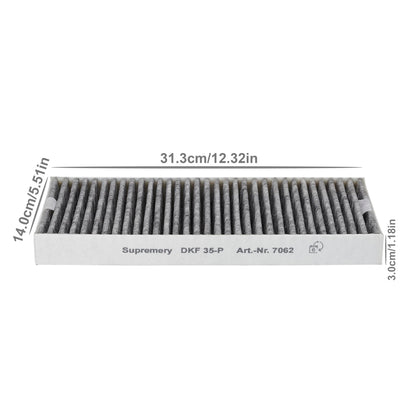Supremery 2x Aktivkohlefilter für Miele DKF 35-P Geruchsfilter