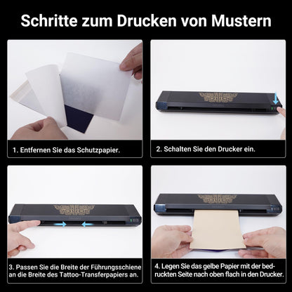 ORGBRO X8 Tattoo Stencil Drucker, Bluetooth Thermodrucker