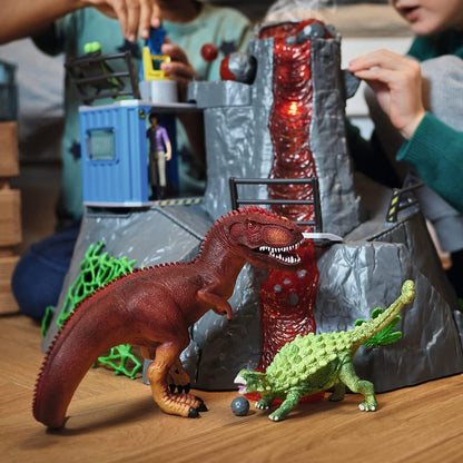 Schleich DINOSAURS Große Vulkan Expedition Spielset 42564