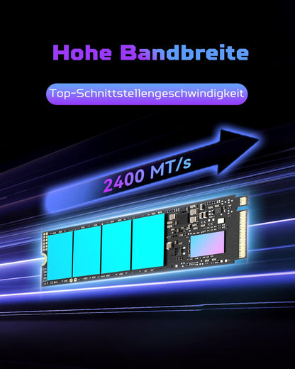 Acer Predator GM7 1TB M.2 NVMe SSD PCIe 4.0 für PC, Laptop und PS5