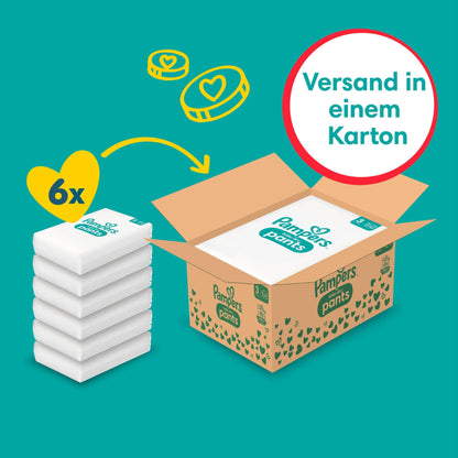 Pampers Baby-Dry Pants Grösse 3 (6-11kg) - 192 Windeln