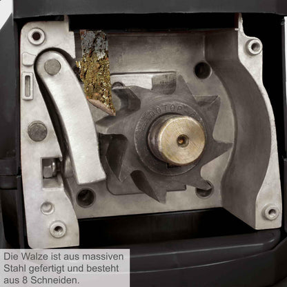 Scheppach GS60 Elektro Leisehäcksler - Fahrvorrichtung