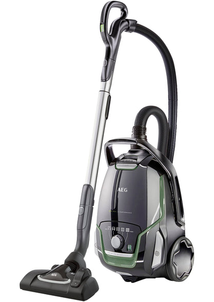 AEG VX9-2-ÖKO Staubsauger mit Beutel, 70% Recycling – schwarzgrün
