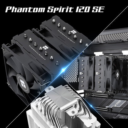 Thermalright Phantom Spirit 120 SE CPU-Luftkühler, 7 Heatpipes