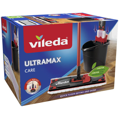 Vileda Ultramax Care Sensitive Bodenwischer Set mit Eimer