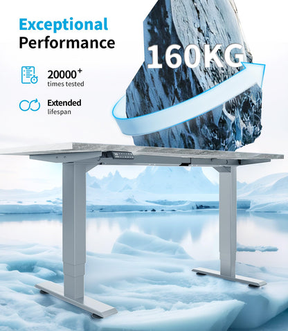 MAIDeSITe T2 Pro Plus – Höhenverstellbares Tischgestell elektrisch 2 Motoren