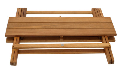 DEGAMO Klapptisch Dana, Gartentisch aus Akazienholz geölt, 90x52x65 cm
