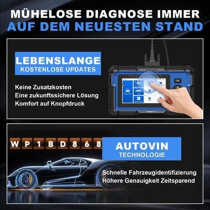 TOPDON ArtiDiag600 Pro OBD2 Diagnosegerät mit 9 Servicefunktionen