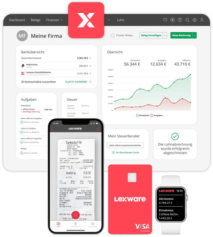 Lexware Office XL – Online Buchführungssoftware Lizenz 365 Tage