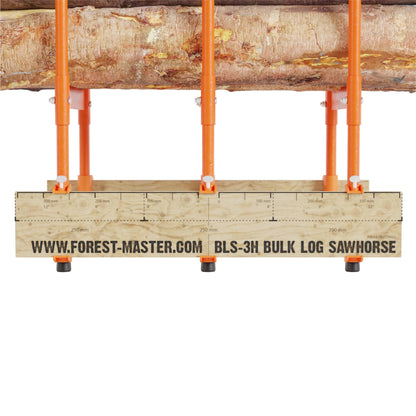 Forest master Mehrfachholzhalter Sägebock H3 - 250kg Holzstützen