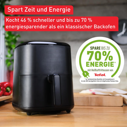 Tefal Easy Fry Max Heissluftfritteuse – 5L Schwarz EY2458