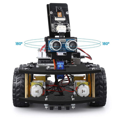 ELEGOO Smart Robot Car Kit V4.0 Arduino Roboter Baukasten mit Kamera