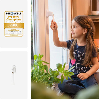 ABUS FG200 AB208 Abschliessgriff – 10er Set Weiss gleichschliessend