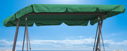 QUICK STAR Ersatzdach Hollywoodschaukel 210 x 145 cm wasserdicht Grün