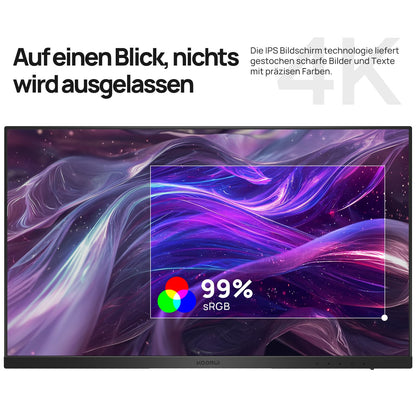 KOORUI N07 Monitor – 27 Zoll 4K UHD IPS PC Bildschirm