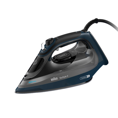 Braun TexStyle 9 SI9682 DB Dampfbügeleisen, FreeGlide 3D, dunkelblau