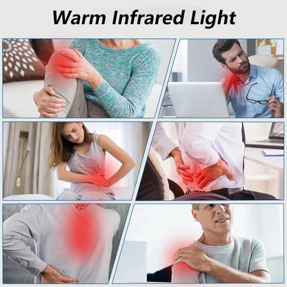 Cozion Infrarotlichtlampe 150W - Rotlicht Wärmelampe für Zuhause