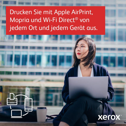 Xerox B225dni - A4 WLAN Laser Multifunktionsdrucker Schwarzweiss Duplex