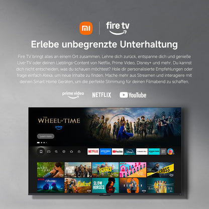 Xiaomi F 4K UHD Smart TV – 55 Zoll Fire TV 120Hz Triple Tuner
