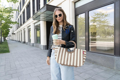 reisenthel loopshopper M Shopper Summerstripes Coffee