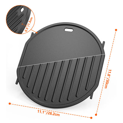 onlyfire Gusseisen Grillplatte Wendeplatte für Weber GBS Grills