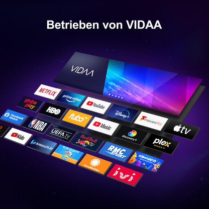 TuTu Smart TV Fernseher – 25 Zoll Full HD Triple Tuner