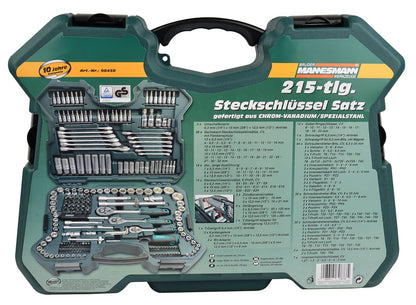 Brüder Mannesmann Steckschlüsselsatz 215-teilig - M98430