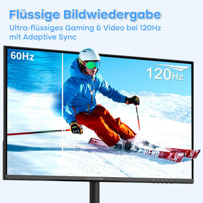 Minifire MF22X3AH 22 Zoll Monitor FHD 1080p 120 Hz FreeSync schwarz