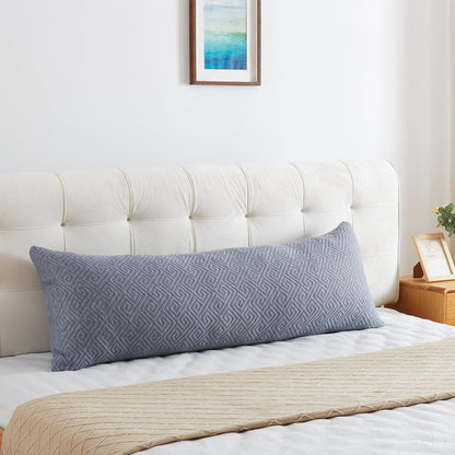 NOFFA Seitenschläferkissen – Visco Memory Foam 39x137 cm, verstellbar