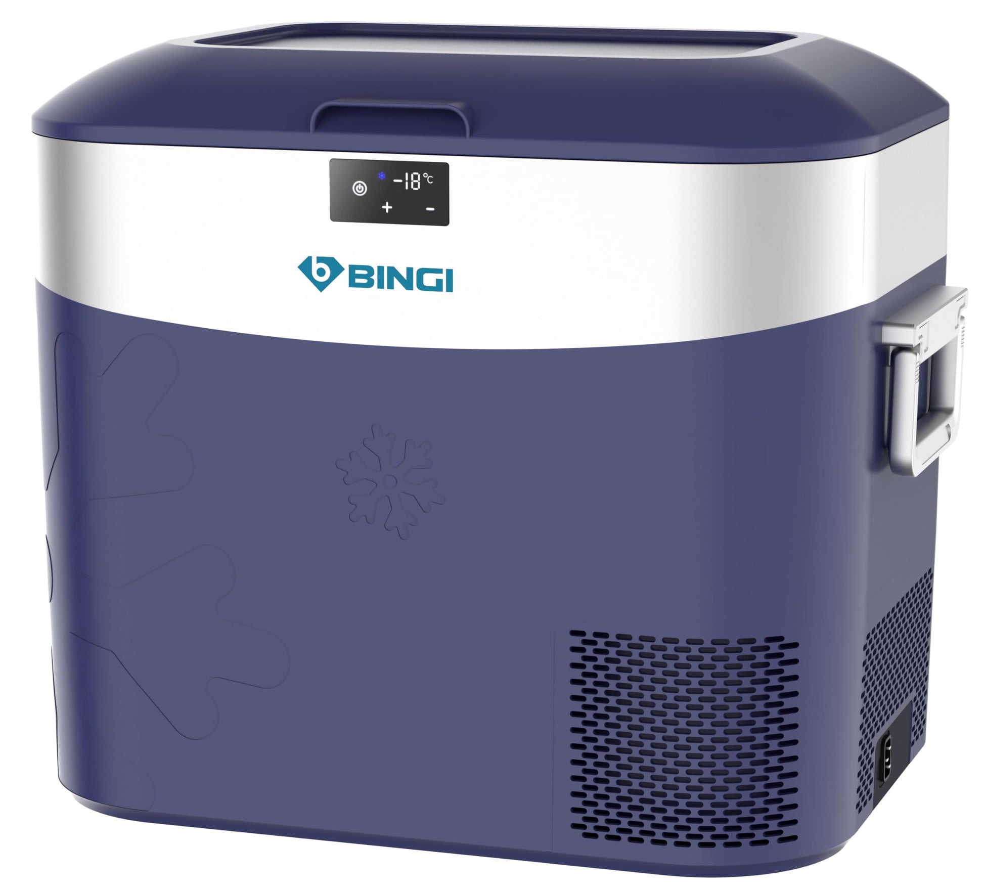 BINGI Kompressor-Kühlbox 22L HC-22P5, tragbar für 12/24V und 230V