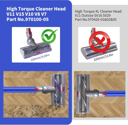 GYRQXMPL Torque Drive Elektrobürste für Dyson V7 V8 V10 V11 V15