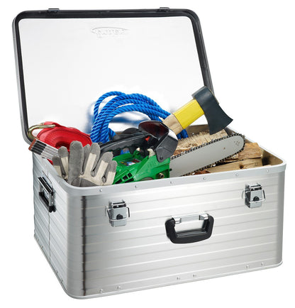 Enders Alubox 80 L Transportkiste – mit Schloss Set