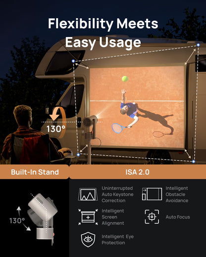 XGIMI MoGo 3 Pro Tragbarer Mini Beamer - Full HD, Google TV