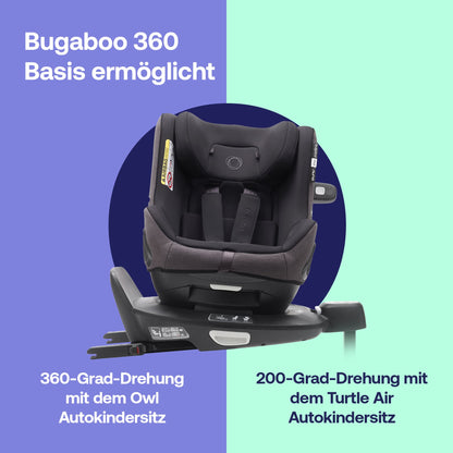 Bugaboo 360-Grad ISOFIX Basis by Nuna – für Owl/Turtle Air