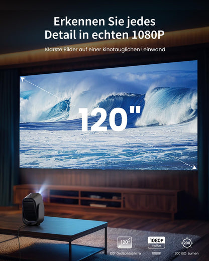 Dangbei N2 mini Smart Beamer mit Ständer - Full HD Netflix