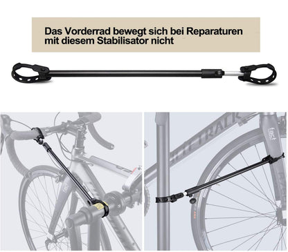 CXWXC Fahrrad Reparaturständer Montageständer - Schwerlast Schwarz