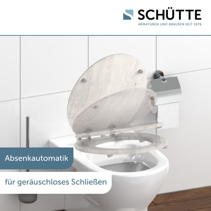 SCHÜTTE LIGHTWOOD WC-Sitz aus Holz mit Absenkautomatik