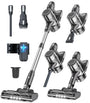 Syntecno VC7211 Akku-Stabstaubsauger kabellos, 350 W, beutellos