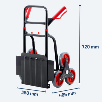 Pallit Diablo-FS Treppen-Sackkarre klappbar - 3-Rad-System, 120kg