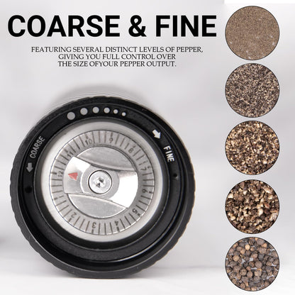 Homnoble Professionelle Manuelle Pfeffermühle - Edelstahl