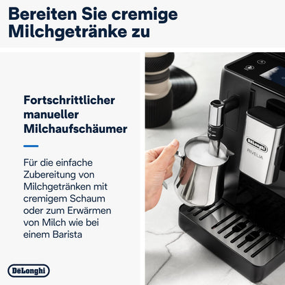 De’Longhi Rivelia Perfetto Kaffeevollautomat - Schwarz (EXAM440.35.B)