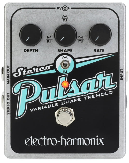 Electro Harmonix Stereo Pulsar Tremolo Gitarren Effektpedal