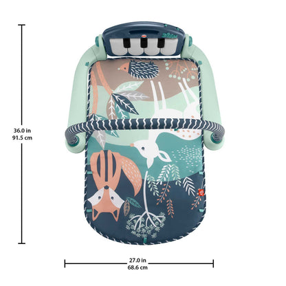 Fisher-Price Erlebnisdecke Klavier Spielcenter - marineblau HKX37