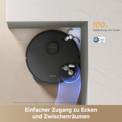 dreame L50s Pro Ultra Saugroboter mit Wischfunktion, schwarz